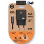 Tech One Tech Cargador de Pared GaN 20W con Cable USB-C TEC2223 Negro