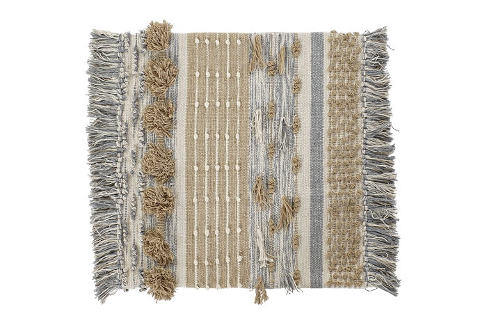 Funda Cojin Boho DKD Home Decor Multicolor 3 x 60 x 60 cm (4 Unidades)