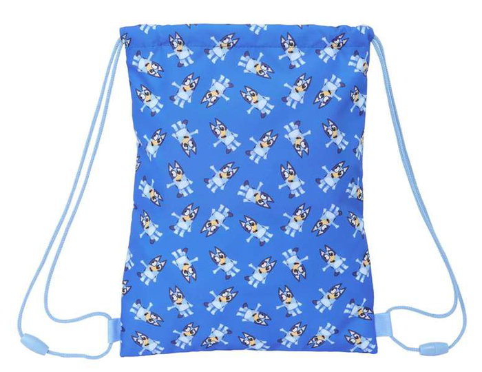 Safta Saco Plano Junior Bluey Let's Play 26x34x1 cm