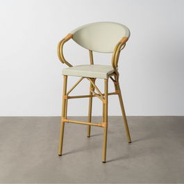 Taburete Aguamarina Aluminio-Textileno 57 X 62 X 111 cm (Set de 2)