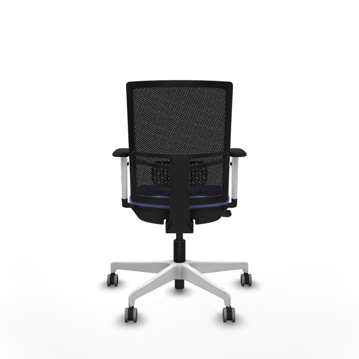PIQUERAS Y CRESPO Silla de oficina Yunquera con mecanismo Sincro/Traslack, Azul claro y Negro PIQUERAS Y CRESPO Silla de oficina Yunquera con mecanismo Sincro/Traslack, Azul claro y Negro
