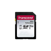 Transcend SDC340S Tarjeta SDXC de 256GB, Velocidades de 160/90 MB/s, UHS-I Class 3 (U3), V30, A2