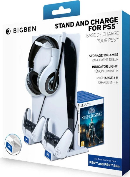 Nacon Soporte de Carga DualSense para PS5 Blanco