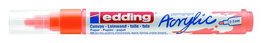 EDDING Marcador Acrylic 5100 Cónico 2-3 mm Naranja Neón (Set de 10)