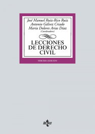 Lecciones de Derecho Civil, José Manuel Ruiz-Rico Ruiz - TECNOS