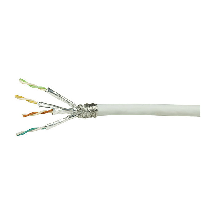 LogiLink Cable de instalación Cat.7 600 MHz 26 AWG CU S/FTP, 305m, blanco LogiLink Cable de instalación Cat.7 600 MHz 26 AWG CU S/FTP, 305m, blanco