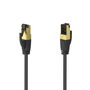 Cable de Red Rígido S/FTP Categoría 8 Hama 00200692 Negro 1,5 m
