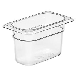 CAMBRO Recipiente GN 1/9 de 0,85 L Transparente