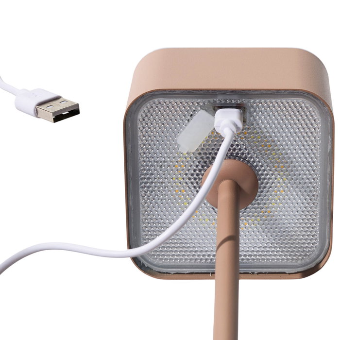 Home Deco Factory Lámpara Táctil USB Beige