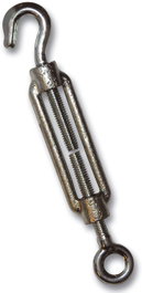 AVL Tensores Abiertos DIN 1480 Galvanizados M-5 (3/16) - Caja de 25