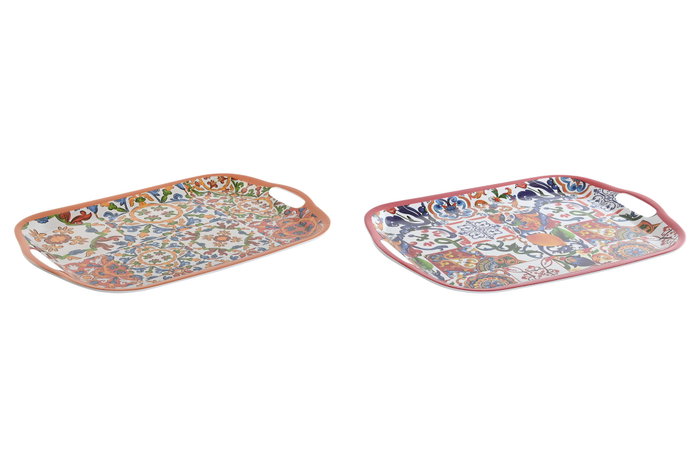 DKD Home Decor Bandeja de Melamina Limones Sicilia 2024 36x26x2,5 cm Surtida de 6 unidades de pack de 2 unidades de surtido entre azul y rojo DKD Home Decor Bandeja de Melamina Limones Sicilia 2024 36x26x2,5 cm Surtida de 6 unidades de pack de 2 unidades de surtido entre azul y rojo