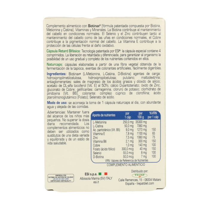 ESI Rigenforte 30 cápsulas ESI Rigenforte 30 cápsulas