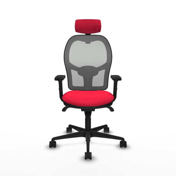 PIQUERAS Y CRESPO Silla de oficina Jorquera Rojo/Gris PIQUERAS Y CRESPO Silla de oficina Jorquera Rojo/Gris