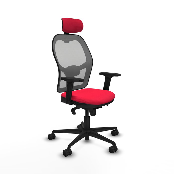 PIQUERAS Y CRESPO Silla de oficina Jorquera Rojo/Gris PIQUERAS Y CRESPO Silla de oficina Jorquera Rojo/Gris