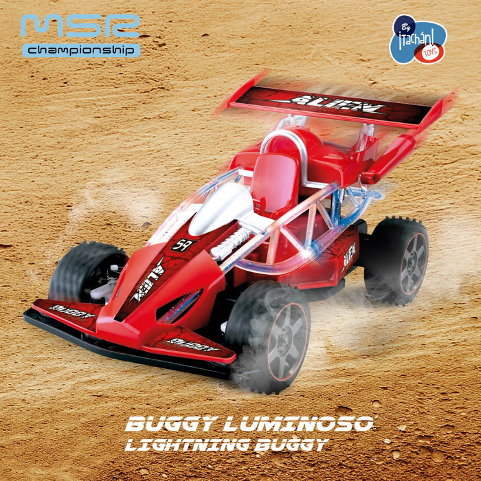 Tachan Buggy Car Rojo 1:18 T01011 Radio Control