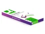 Q-connect Bolsa de plastificar 67x98 mm 125 mc con clip para tarjetas de visita caja de 25 unidades