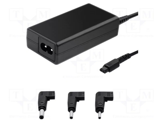 Qoltec Cargador Universal para Asus 65W con 3 Conectores Qoltec Cargador Universal para Asus 65W con 3 Conectores