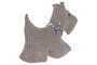 DKD Home Decor Sujetapuertas de Poliéster Surtido Beige y Marrón