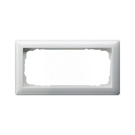 GIRA 100203 Marco para corriente alterna, Blanco, 10 unidades GIRA 100203 Marco para corriente alterna, Blanco, 10 unidades