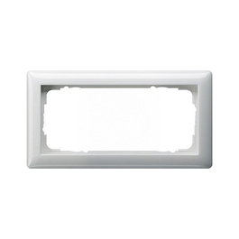 GIRA 100203 Marco 2f o.MS reinweiß Standard 55 o.Mittelsteg Blanco 10 piezas