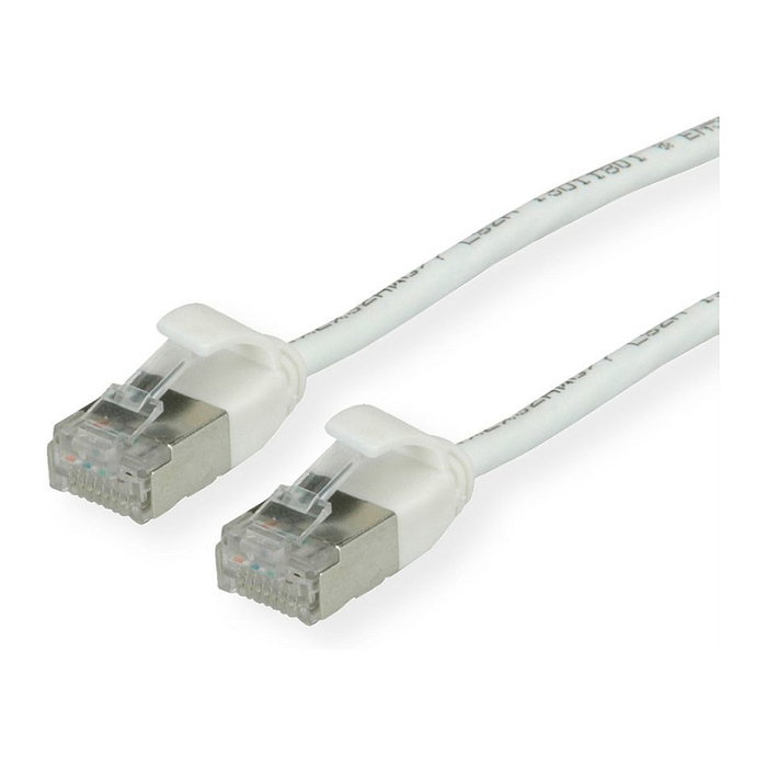 ROLINE Patchkabel Cat.6A U/FTP 1,5 m Blanco ROLINE Patchkabel Cat.6A U/FTP 1,5 m Blanco