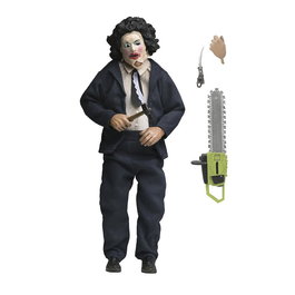 NECA Figura Toony Terrors Leatherface La Matanza de Texas con Motosierra, Martillo y Cuchillo - Figura de Colección Estilo Cartoon 15 cm