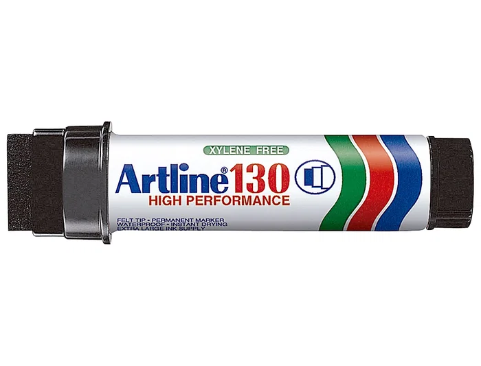 Artline Rotulador PosterMarker EK-130 Negro Tinta Permanente Trazo 30mm Recargable