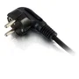C2G Cable de Alimentación 80607 para Portátil, IEC 60320 C5 a CEE 7/7, 250V 3A, Negro, 2 Metros de Longitud