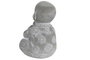 DKD Home Decor Figura de Buda en Cemento Gris Surtida