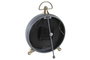 DKD Home Decor Reloj de Sobremesa de Hierro y Cristal (Pack de 2, Surtido) de 16x10x21 cm