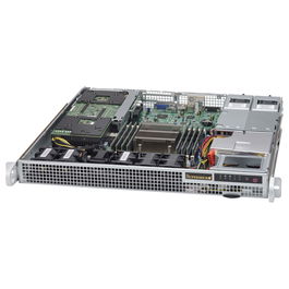 Super Micro CSE-514-R407W Servidor 1U Montaje en Rack 400W Fuente de Alimentación