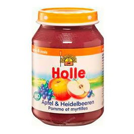 HOLLE Potito Manzana Arándanos 5 Meses 190g