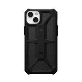 Urban Armor Gear Funda Monarch Carbon Fiber para Apple iPhone 14 Plus (6.7") - Resistente a Golpes y Caídas, Color Negro
