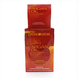 Creme of Nature Argan Oil Intensive Conditioning Tratamiento Acondicionador Profundo para Revitalizar y Dar Brillo Cabello (12x1.75 Oz)