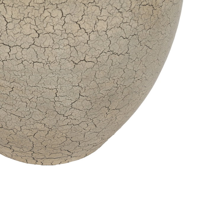 Macetero Craquelado Cerámica Decoración 35 X 35 X 34 cm