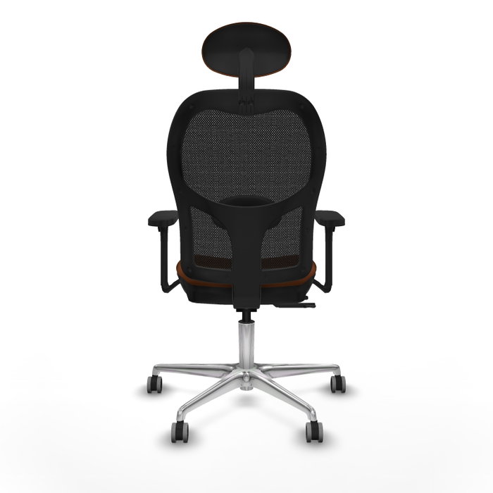PIQUERAS Y CRESPO Silla de oficina Jorquera con Mecanismo Sincro/Traslack Marrón y Negro PIQUERAS Y CRESPO Silla de oficina Jorquera con Mecanismo Sincro/Traslack Marrón y Negro