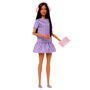 Barbie Muñeca Fashionista Autista Vestido Rayas JJN58