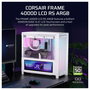 Corsair FRAME 4000D LCD RS ARGB Blanco