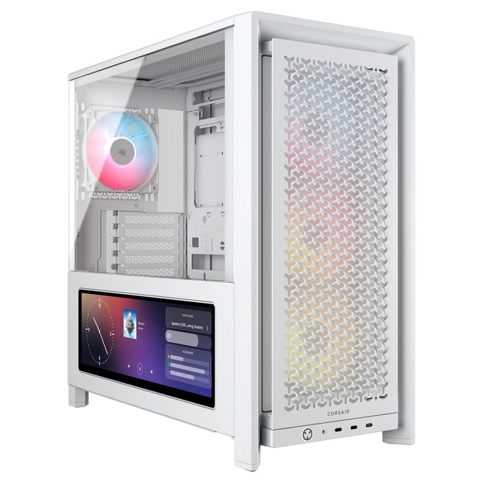 Corsair FRAME 4000D LCD RS ARGB Blanco Corsair FRAME 4000D LCD RS ARGB Blanco
