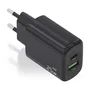 Aisens Cargador de Pared GaN 25W con USB-C y USB-A A110-0912 Negro