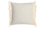 DKD Home Decor Pack de 2 Cojines de Poliéster 45x45 Crudo con Aplicaciones