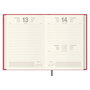 Dohe 12737 - 26 Agenda Lausana Día Página 14 x 20 cm. Color Fucsia 2026