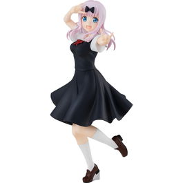Good Smile Company Pop Up Parade Figura Chika Fujiwara Kaguya Sama Love Is War PVC 17cm Articulada con Base y Complementos