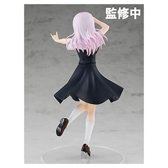 Good Smile Company Pop Up Parade Figura Chika Fujiwara Kaguya Sama Love Is War PVC 17cm Articulada con Base y Complementos