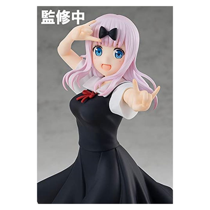 Good Smile Company Pop Up Parade Figura Chika Fujiwara Kaguya Sama Love Is War PVC 17cm Articulada con Base y Complementos