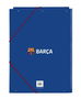 Carpeta F.C. Barcelona Azul Granate A4