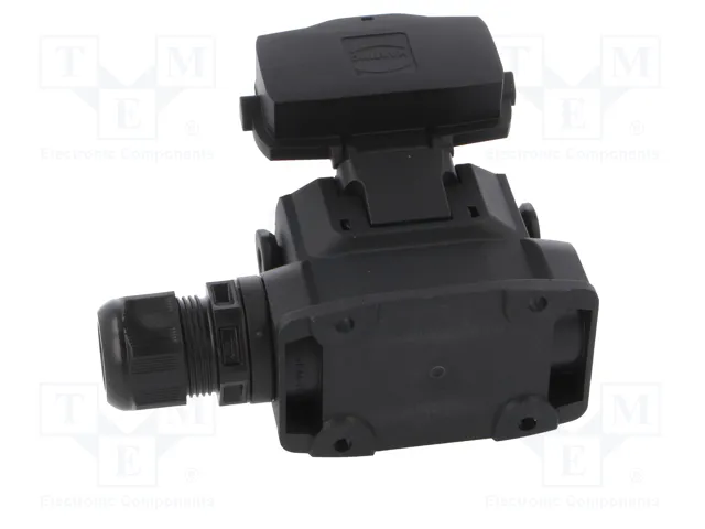 HARTING Carcasa para conectores HDC Han-Eco® A tamaño 10A IP65 recto