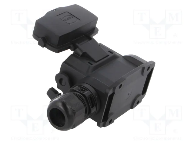 HARTING Carcasa para conectores HDC Han-Eco® A tamaño 10A IP65 recto