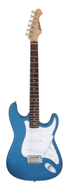 Guitarra Aria Stratocaster Stg-Mini Azul Stgminibl
