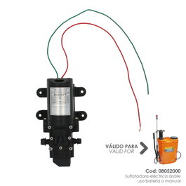 WOLFPACK LINEA PROFESIONAL Motor para Sulfatadora Eléctrica 12V